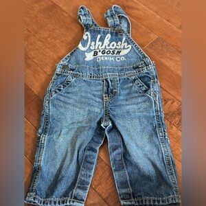 OshKosh B'gosh Baby Blue Cotton Overalls